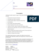 Psico-Energetico Profile