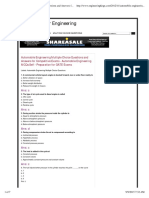 Automobile Engineering Multiple Choice Questions and Answers For Competitive Exams Automobile Engineering MCQs Set1 Preparation For GATE Exams Preparation For Engineering