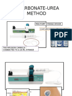 Bicarbonate-Urea Method: Mini-Pump Syringe Driver (14C) - Bicarbonate Solution