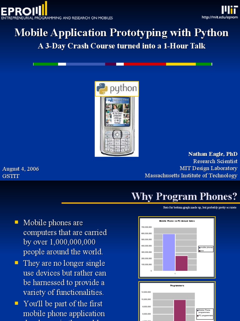 Mobile Application Prototyping With Python | Download Free PDF ...