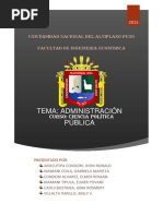 Gestión Pública