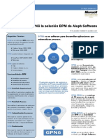 BPM GPN6 Hoja de Producto 2010