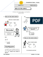Aritmetica - Regla de Tres Simple