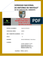 Subcuenca Del Rio Santa - Word PDF