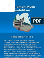 Download MANAJEMEN Mutu Pendidikan Ppt by Ade Ayu SN295843468 doc pdf