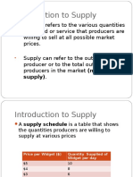 Introduction To Supply