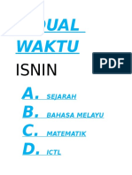 Jadual Waktu