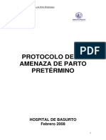 Protocolo de Amenaza de Parto Pretermino