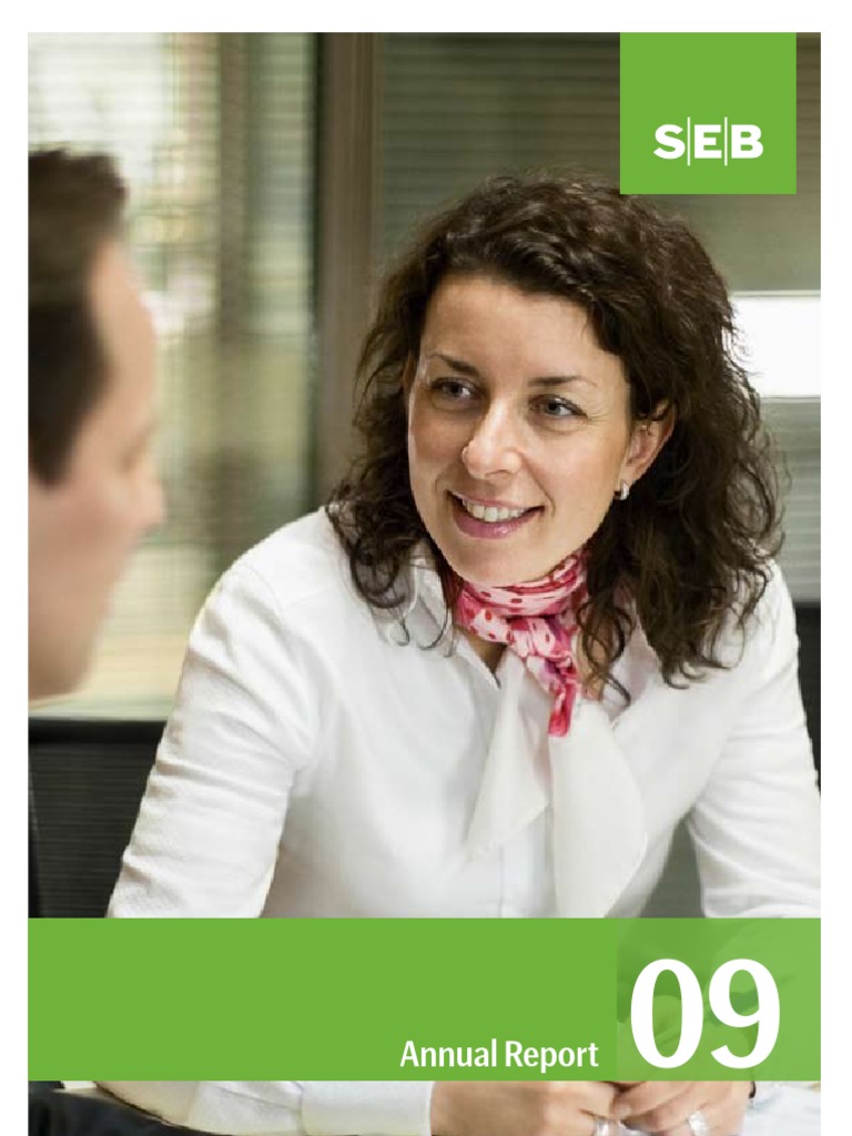SEB Annual Report 2009 | PDF | Service Industries | Banks