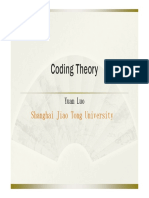  Coding Theory Course 1_block Code and Finite Field
