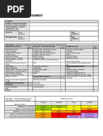 Daily Risk Assessment Template | PDF