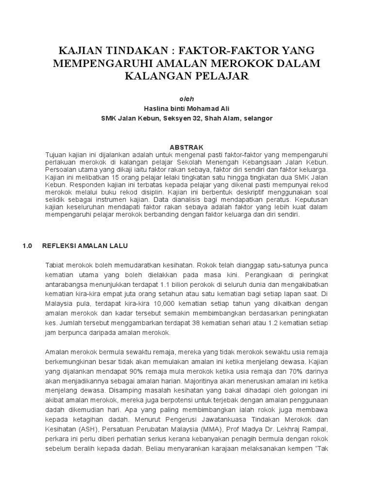 Kajian Tindakan Pdf