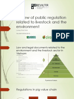 Regulations Livestock in VN Summary