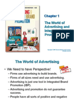 The World of Advertising and Integrated Brand Promotion