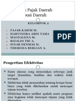 Efektivitas Pajak Daerah Dan Retribusi Daerah