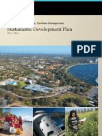 UWA Sustainable Development Plan 2011 2014 Public