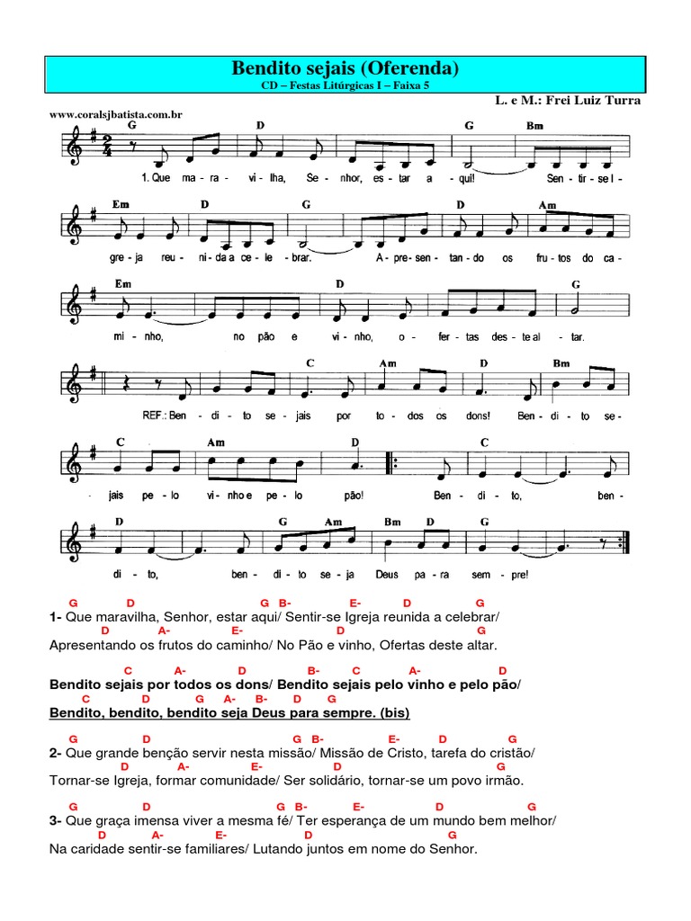 Que Maravilha, Senhor, Estar Aqui | PDF