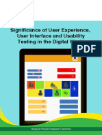 Significance of User Experience