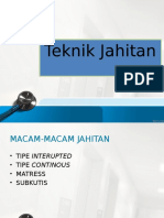 Teknik Jahitan