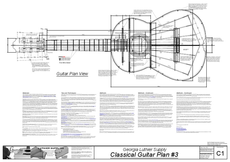 Classic 3 Plan | PDF | Guitars | String Instruments