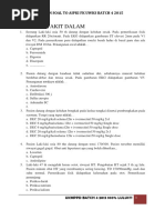 Soal to Aipki Fk Uwks Batch 4 2015