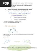 Congruent Triangles