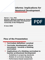 Curruculum and Teacher Training