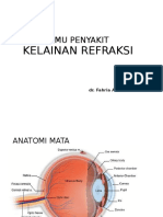 Ilmu Penyakit Kelainan Refraksi. 