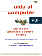 Guida al Computer - Lezione 164 - Windows 8.1 Update – Sistema