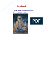Guru Nanak: Uru Nanak (1469-1539), The Realized Master Who Founded Sikhism As A Bridge Between and