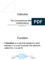 Calculus Function