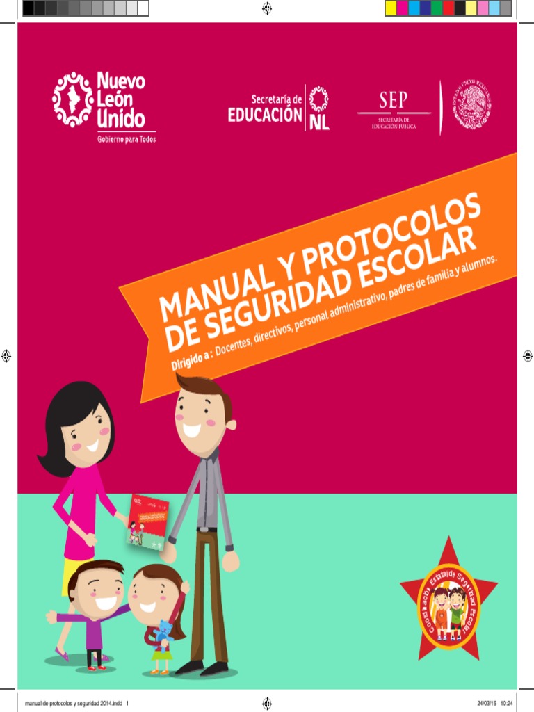 Manual y Protocolos de Seguridad Escolar 4 Ed | PDF | Primeros auxilios ...