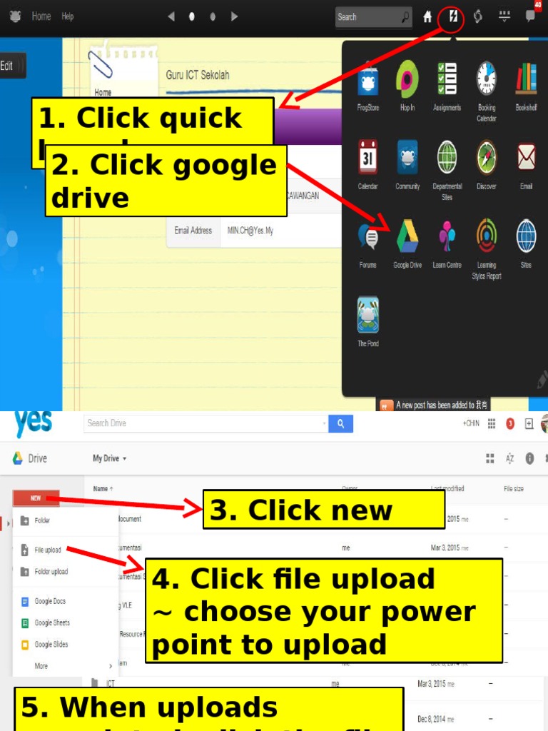 Masukkan Slaid Powerpoint Ke Dalam Site | PDF | Computers