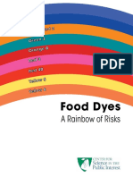 Colorantii Artificiali RISCURI Food Dyes Rainbow of Risks