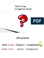 Verb To Be (Interrogative Form)