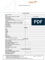 Formular Date Personale