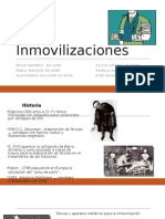 Inmovilizaciones Ortopedia