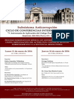 Conferencias Internacionales v Aniversario de Aplicacion Del Codigo Procesal Penal 2004