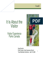 Customer Experience Parks Canada