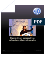 Diagnóstico y Perspectivas Sector Eólico Argentina - 2012