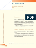 Deducciones Autorizadas. Principales Aspectos A Considerar en La Actualidad