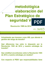 Metodologia para La Elaboracion Del Plan de Seguridad Vial