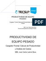 Sesión 03 - Productividad de Equipo Pesado PDF