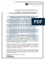 RO#657 - 28-12-2015 - Circular NAC-DGERCCGC15-00013 - Préstamos No Comerciales A Partes Relacionadas