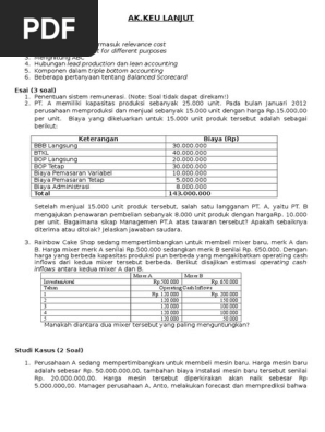 Kisi2 Ujian Ca