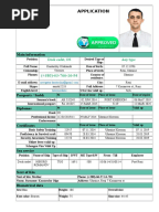 RESUME FOR DECK CADET