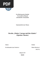 Download Mutter Courage Und Ihre Kinder Episches Theater by Nikola Zdravkovic SN295922275 doc pdf