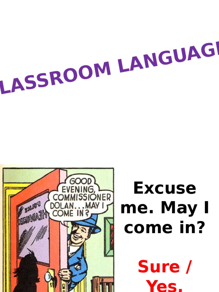 Classroom Language | PDF | Language Arts & Discipline