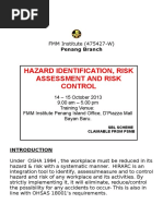 Download Hazard Identification Risk Assessment and Risk Control by Amiosh Hse Conslt SN295932147 doc pdf