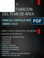 Diseño y Estructuracion Del Plan de Area